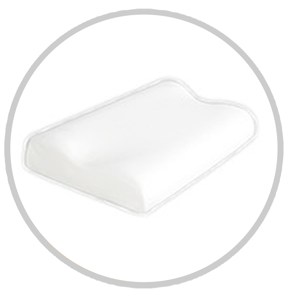 Almohada viscoelastica cervical estandar